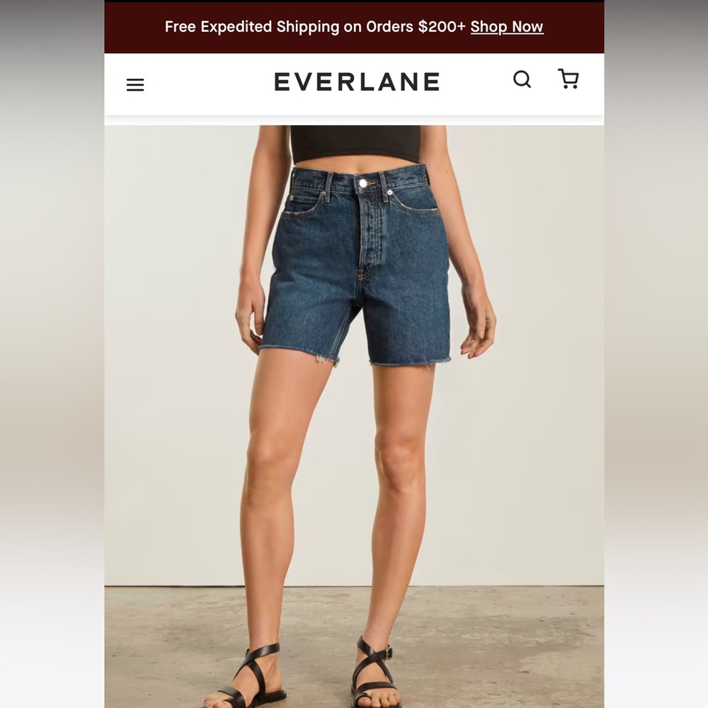 Everlane The Way-High® Jean Short | 32